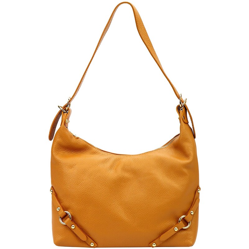 Kožená kabelka Luka 24-006 camel 92768527