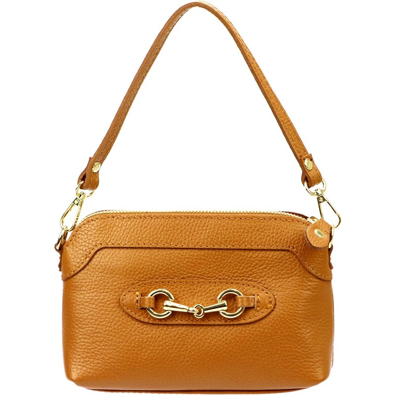 Kožená kabelka Luka 21-003 camel 92768534