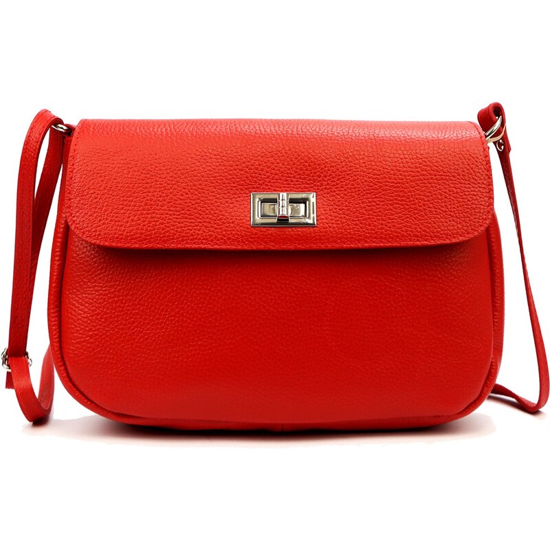 Dámská kožená crossbody Luka 24-008 červená 92768549