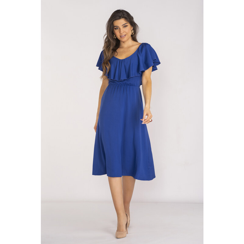 Awama Womans Dress A659 Blue