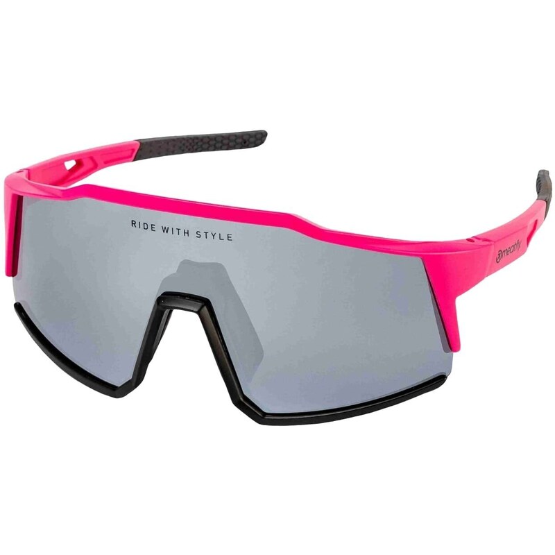 Meatfly sluneční brýle Nate Pink / Black | Černá