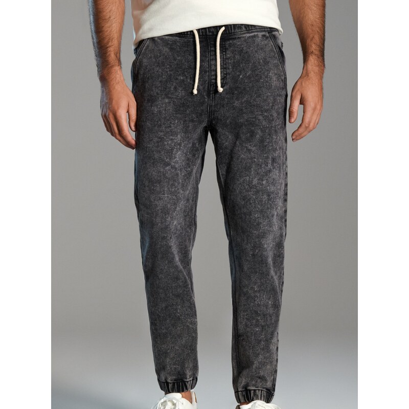 Sinsay - Džínové joggery - šedá