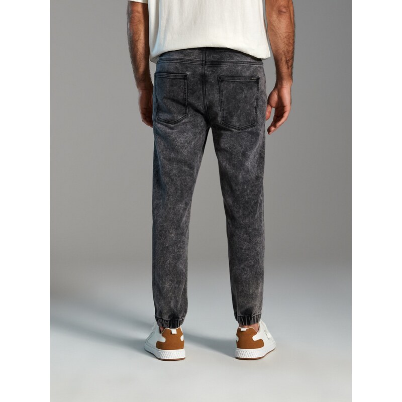 Sinsay - Džínové joggery - šedá