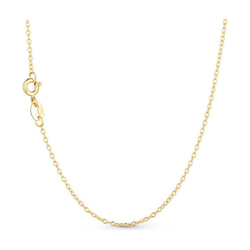 Olivie Levný 45cm GOLD stříbrný řetízek 4596 55407119