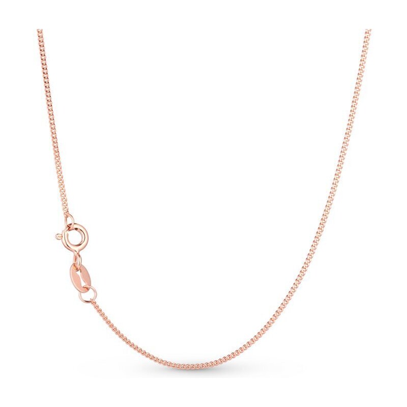 Olivie Růžový 50cm stříbrný řetízek 4609 55409708