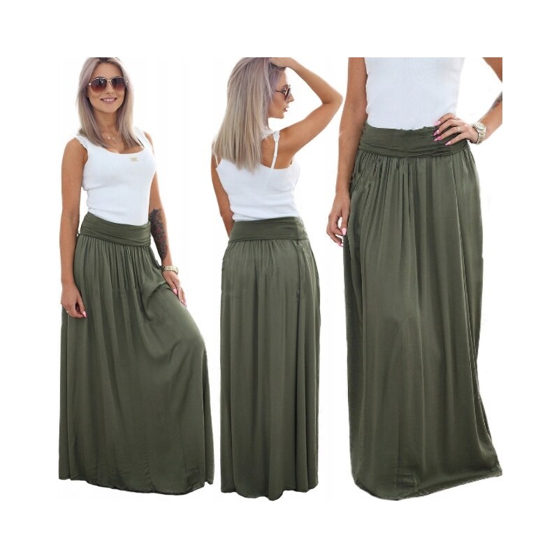 Fashionweek Dlouhá letní sukně ze vzdušného materiálu MAXI MF5/M266 26805598
