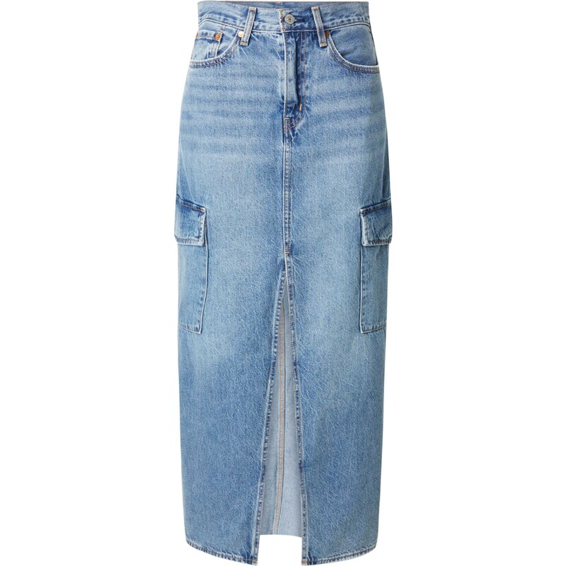 LEVIS  Sukně modrá džínovina