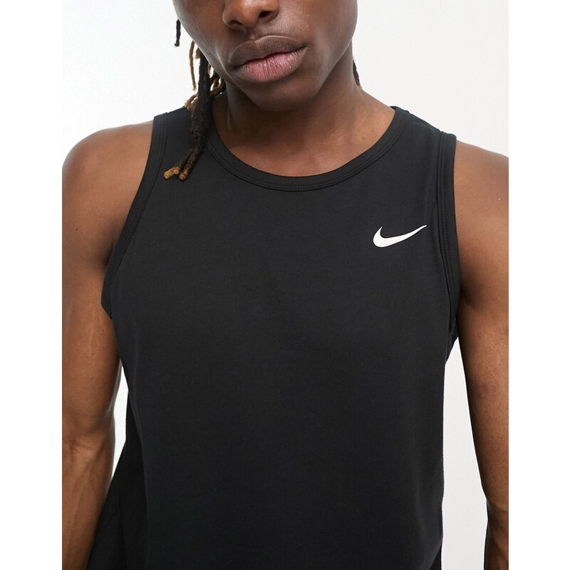 Nike Training Dri-FIT tank in black
