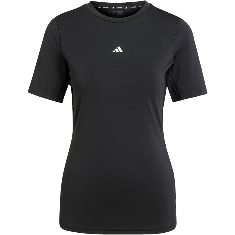 ADIDAS PERFORMANCE Funkční tričko TECHFIT Training černá / bílá 94425837