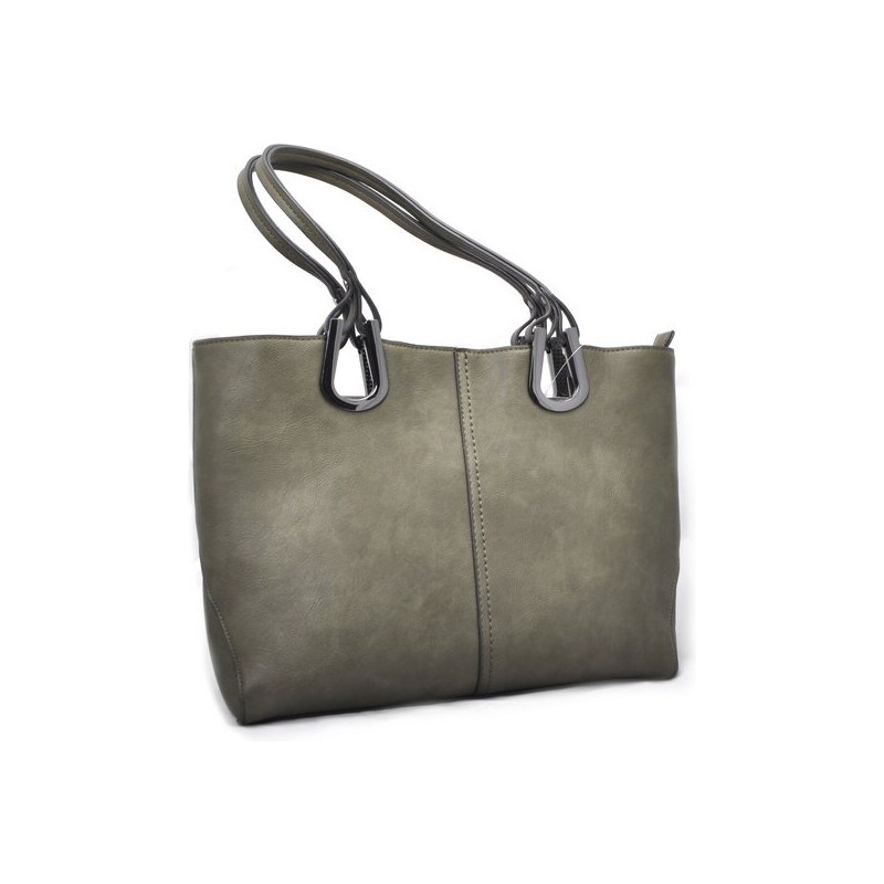 Kabelka ve stylu shopper Anekta J833PC zelená 92851986