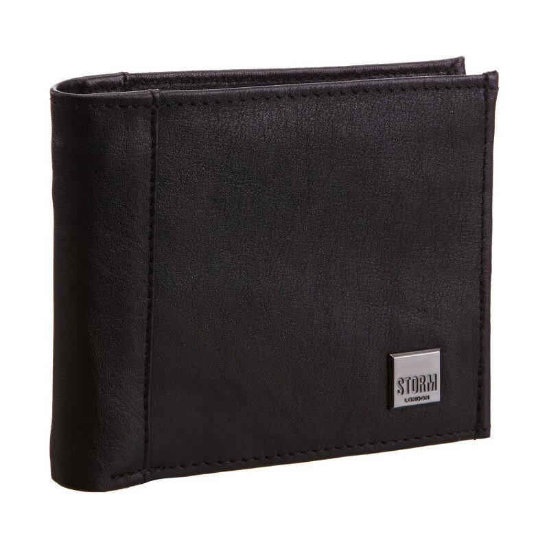 Storm Pánská kožená peněženka Brompton Leather Wallet Black STWAL001/BLK