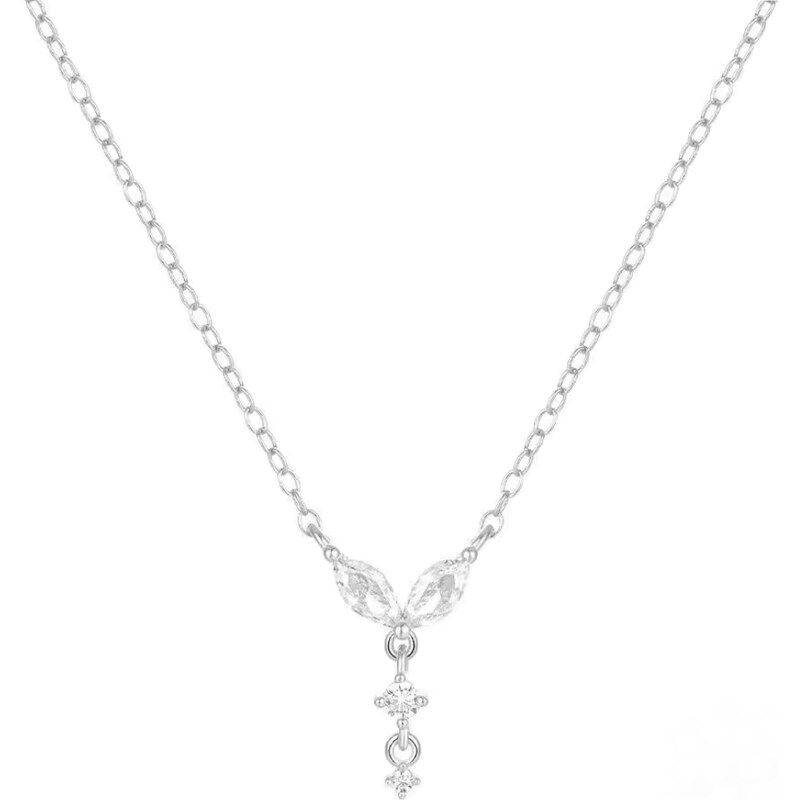 Olivie Stříbrný minimalistický náhrdelník 8706