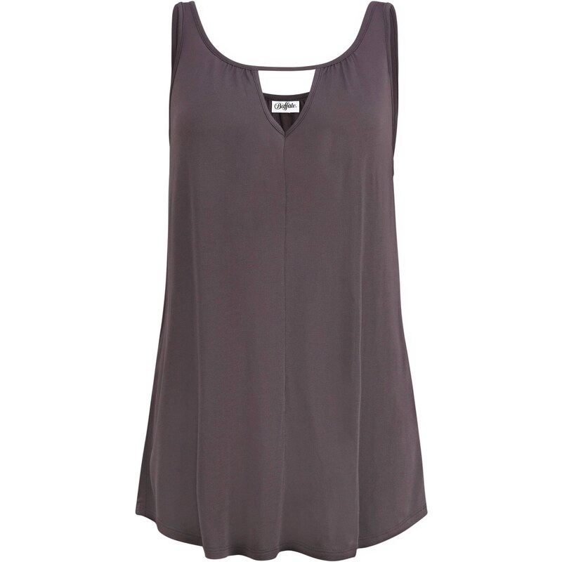 BUFFALO Top antracitová