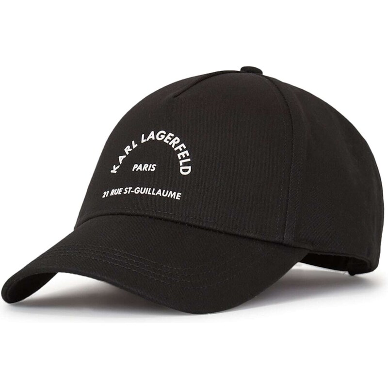 Karl Lagerfeld Kšiltovka černá / bílá 112644439