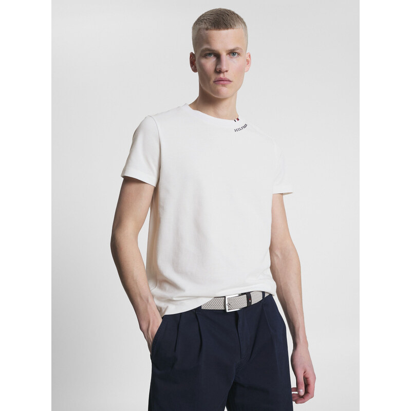 Tommy Hilfiger pánské bílé tričko