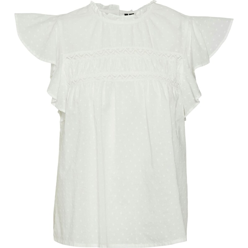 VERO MODA Halenka VMTRINE bílá