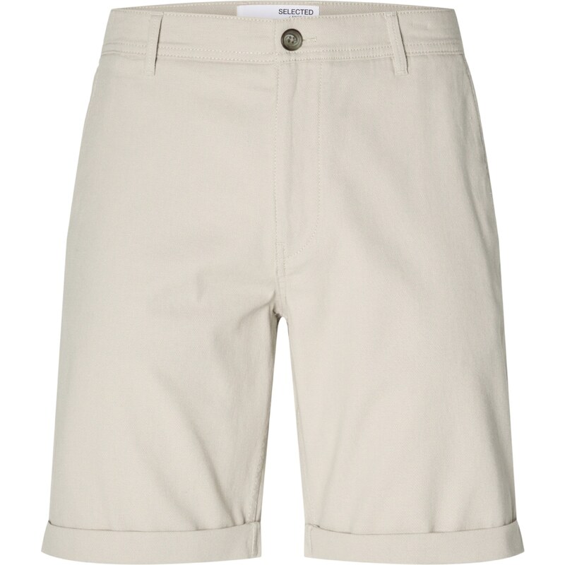 SELECTED Chino kalhoty 'Luton' světle béžová