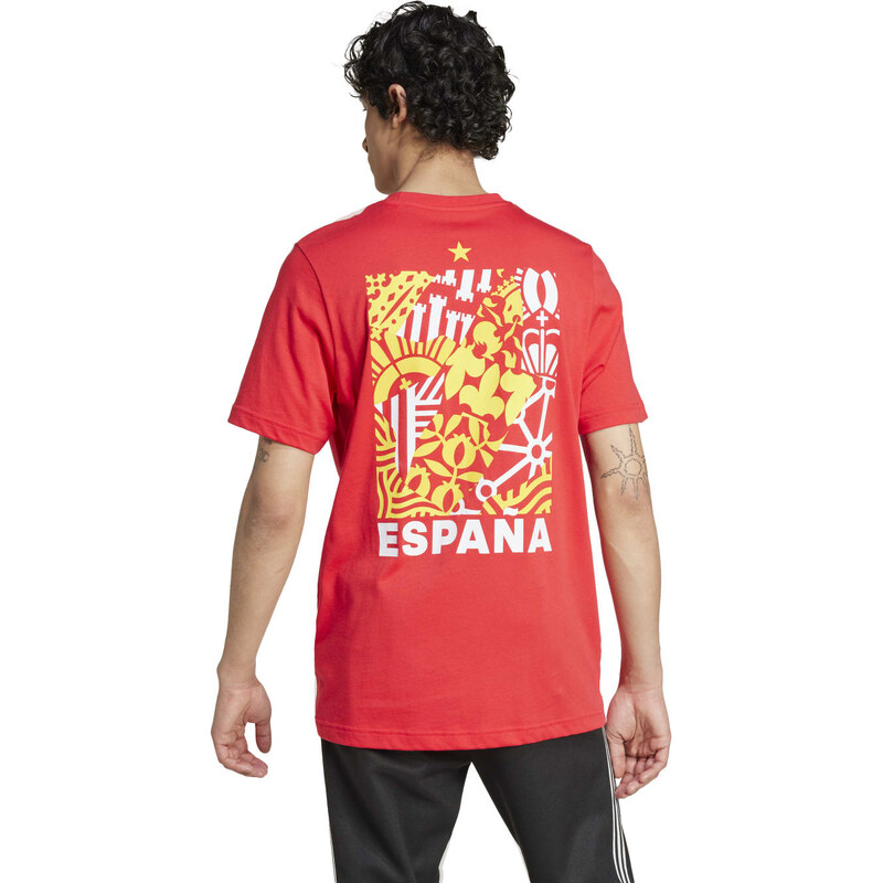 Pánské Tričko ADIDAS ESP FAN G T IW0186 – Červená