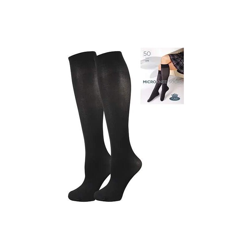 Fuski BOMA s.r.o. MICRO KNEE-SOCKS 50 DEN punčochové podkolenky Lady B 92935664