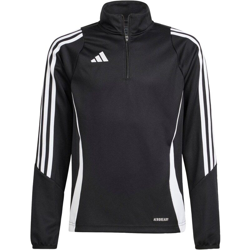 ADIDAS PERFORMANCE Sportovní mikina Tiro 24 černá / bílá