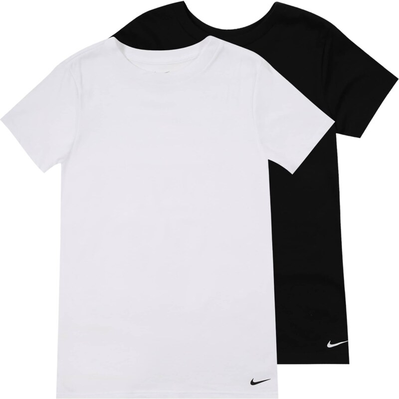 Nike Sportswear Tričko černá / bílá