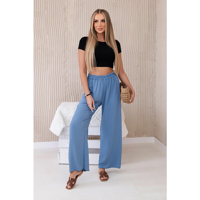 Fashionweek Dámské kalhoty lehké vzdušné K41