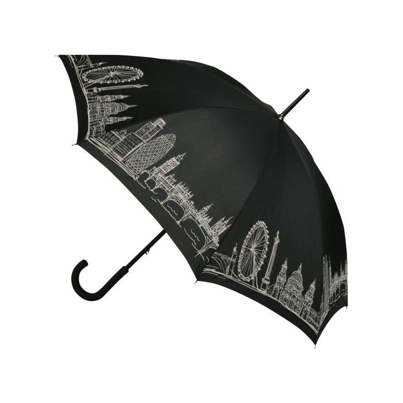 Fulton dámský holový deštník Kensington-2 - LONDON SCENE
