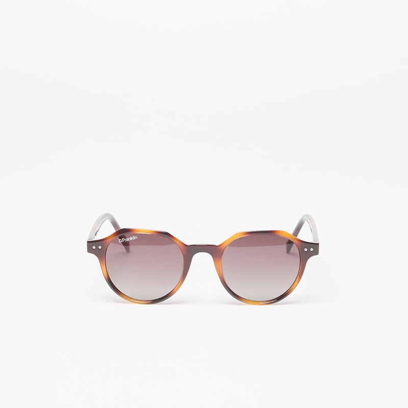 Sluneční brýle D.Franklin Ultra Light S Round Glasses Havana/