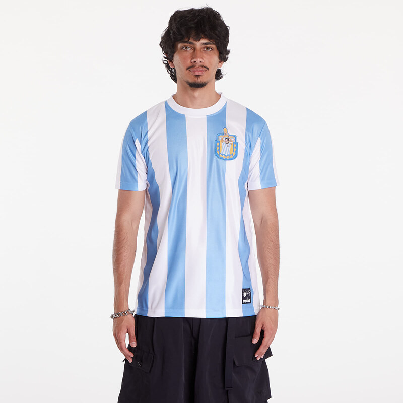 Dres COPA x Maradona Argentina 1986 Retro Football Shirt UNISEX