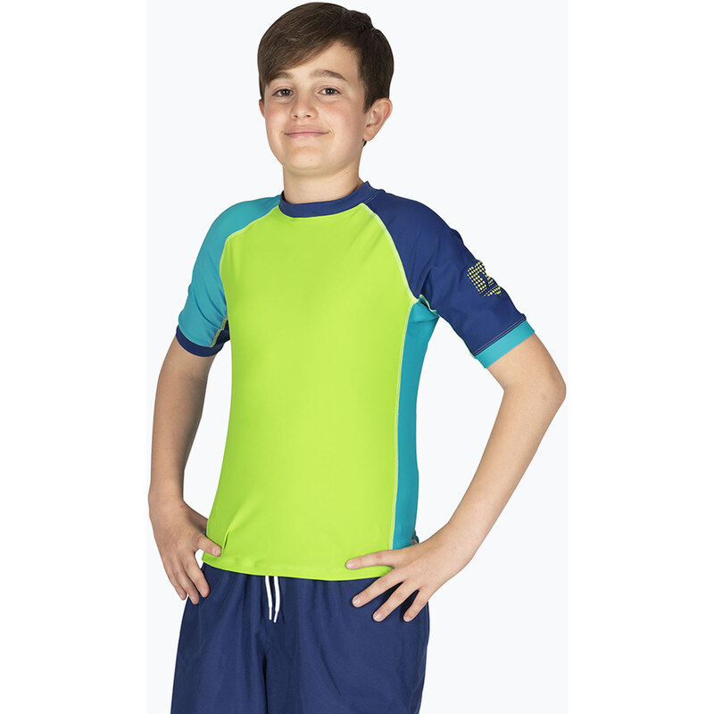 Dětské plavecké tričko Mares Rashguard Shield Youth lime
