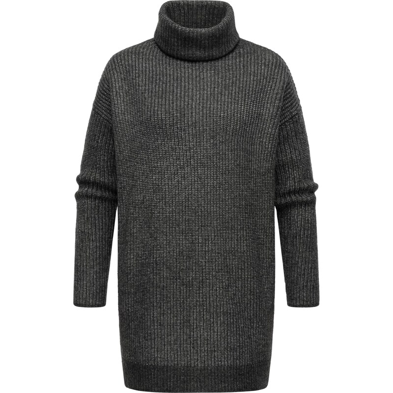 Ragwear Svetr Lynea Remake tmavě šedá