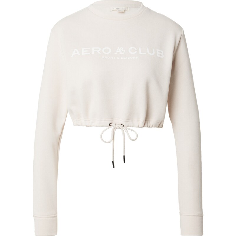 AÉROPOSTALE Mikina velbloudí / bílá 109496164