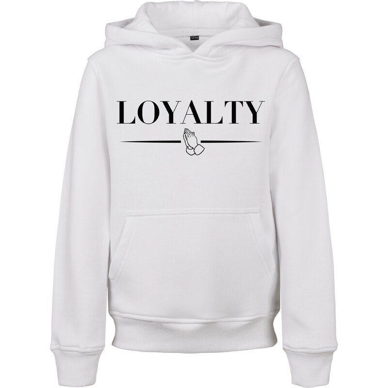 Mister Tee Mikina Loyalty černá / bílá