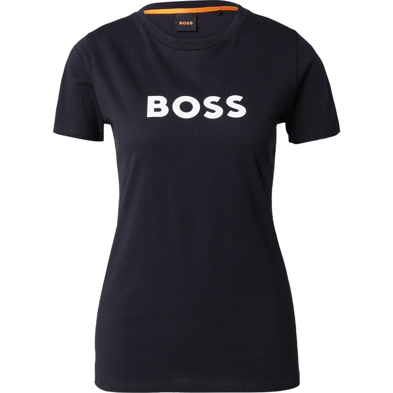 BOSS Tričko Elogo 5 černá / bílá 93060824