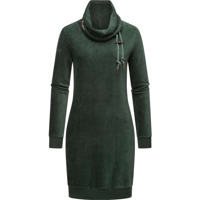 Ragwear Šaty Chloe tmavě zelená 108817279