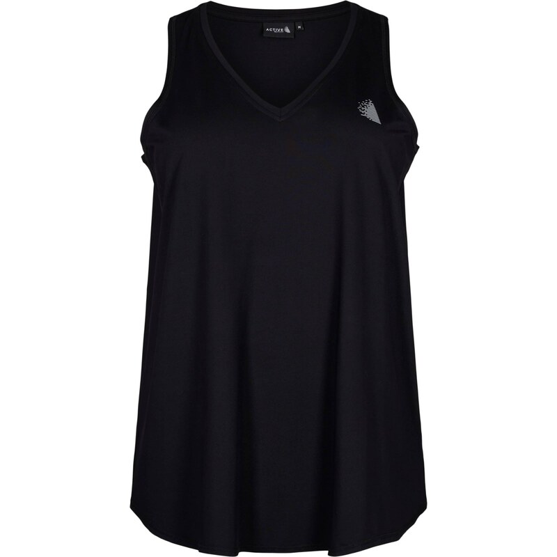 Active by Zizzi Sportovní top ABASIC černá 93063264