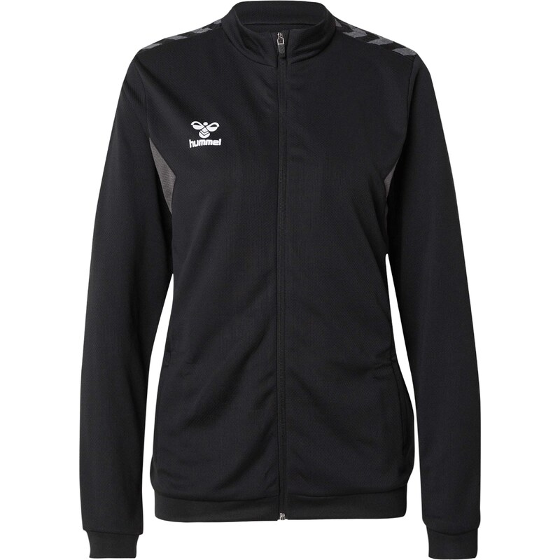 Hummel Sportovní mikina AUTHENTIC šedá / černá