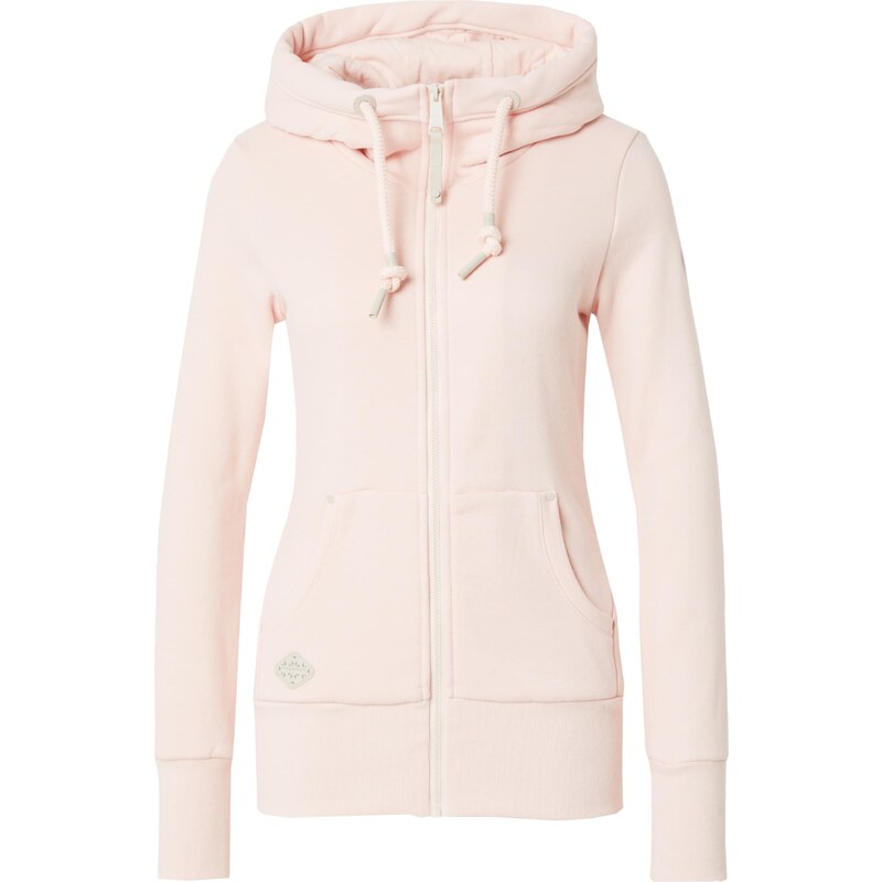 Ragwear Mikina NESKA pastelově růžová