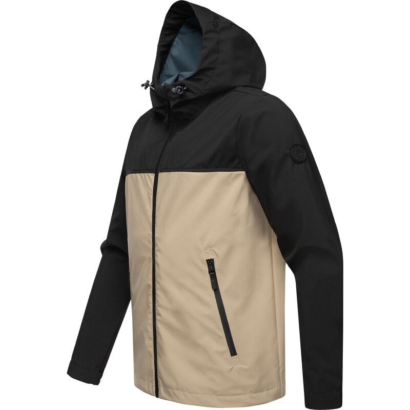 Ragwear Funkční bunda písková / černá
