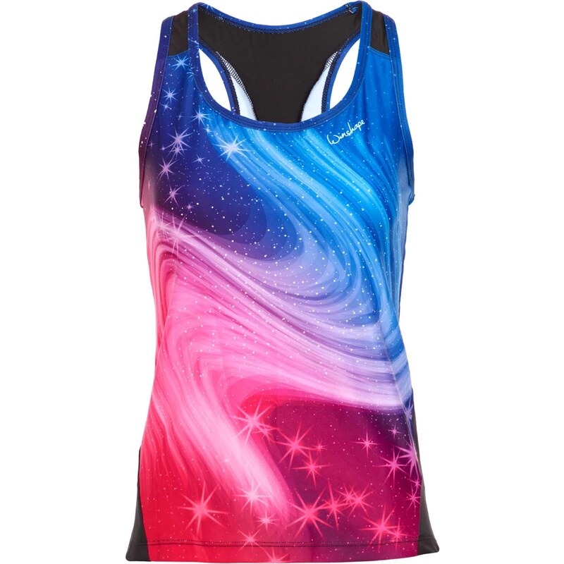 Winshape Sportovní top AET108 modrá / pink / červená / černá