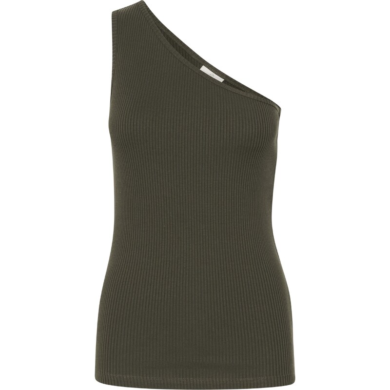 Kaffe Top Pia khaki