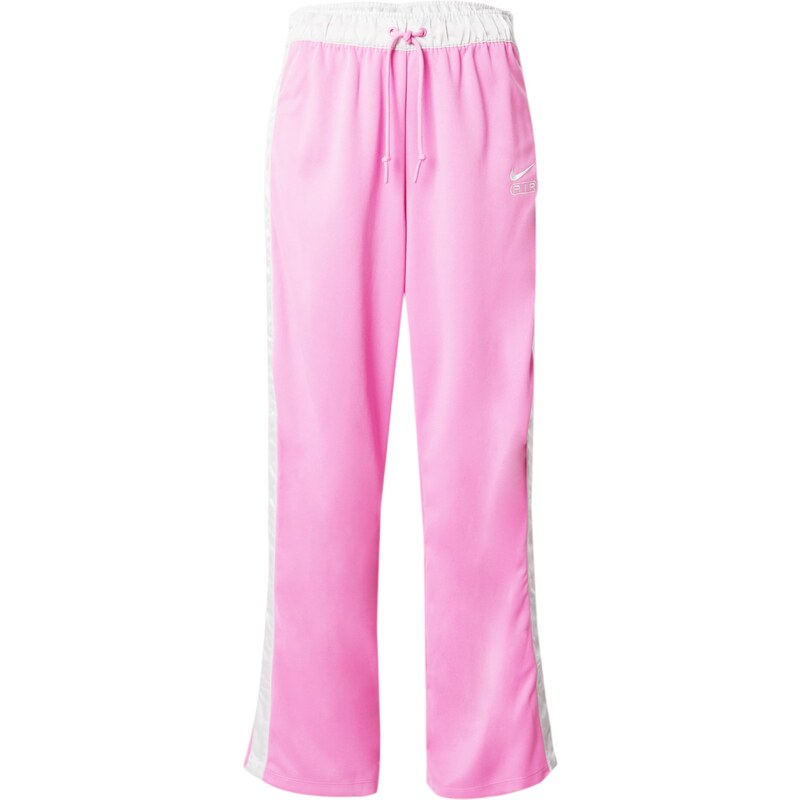 Nike Sportswear Kalhoty Air Breakaway pink / bílá