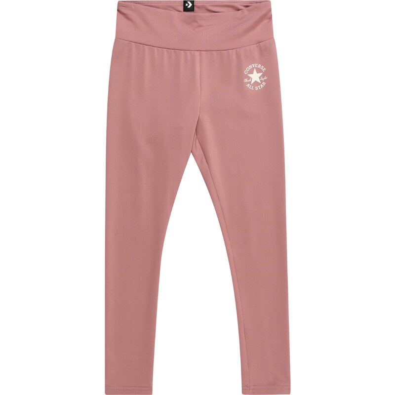 CONVERSE Legíny pink / černá / bílá