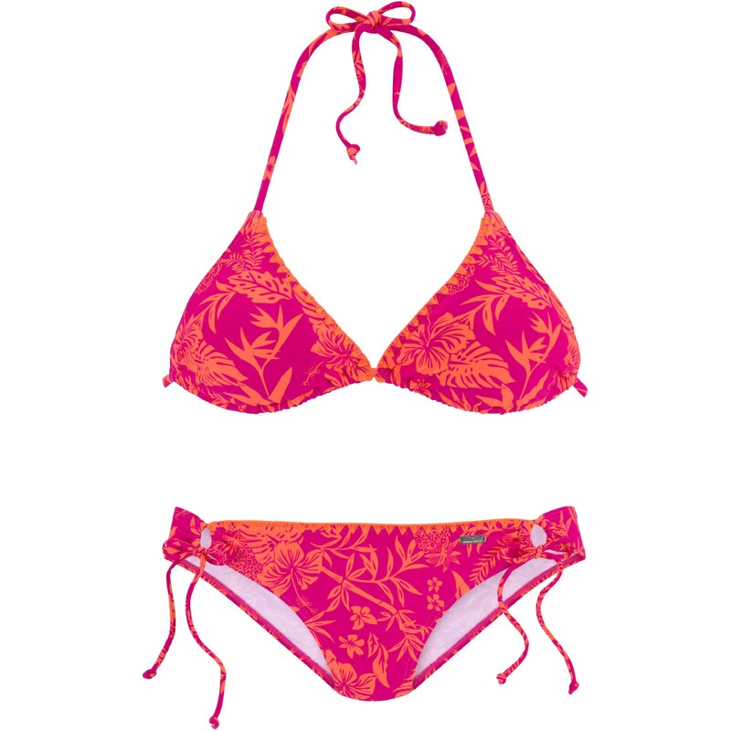 VENICE BEACH Bikiny humrová / tmavě růžová 93933938