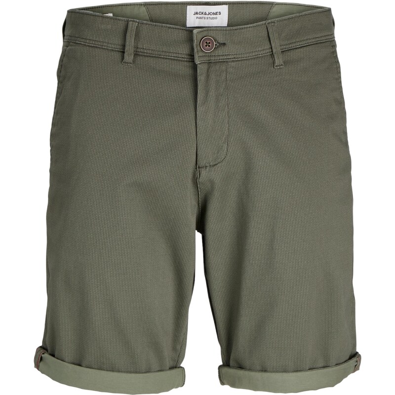 JACK & JONES Chino kalhoty JPSTBowie olivová