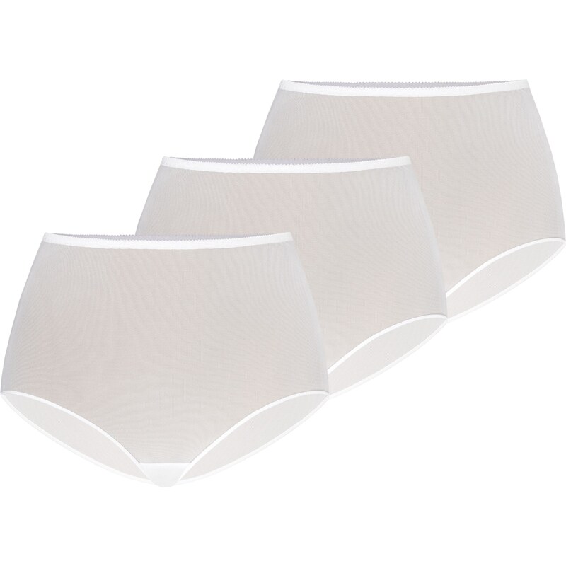 TEYLI Kalhotky Retro offwhite / přírodní bílá