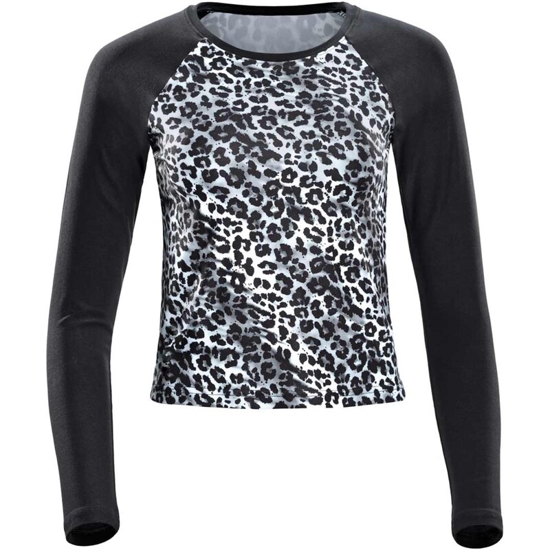 Winshape Funkční tričko AET119LS kouřově modrá / černá / bílá