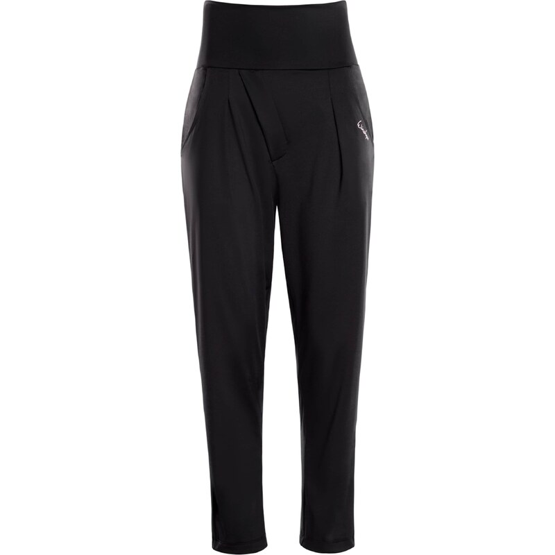Winshape Sportovní kalhoty HP303 černá / bílá
