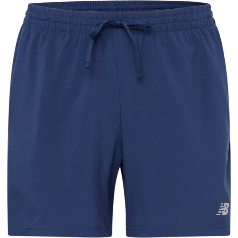 new balance Sportovní kalhoty Essentials marine modrá / šedá