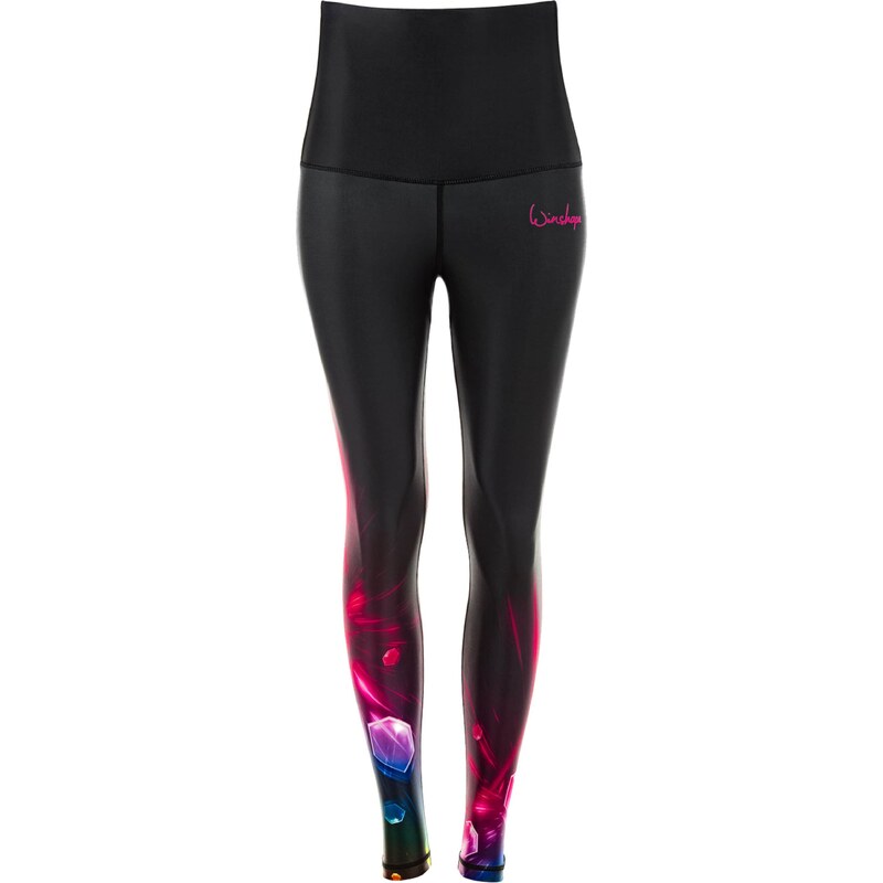 Winshape Sportovní kalhoty HWL102 modrá / fialová / grenadina / černá 93562500